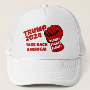 Trump 2024 Take Back America Trucker Hat