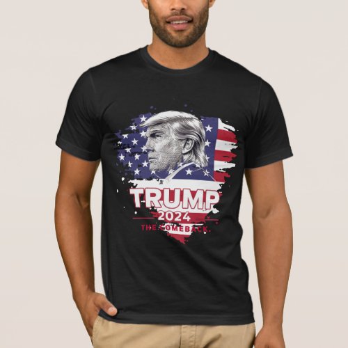 Trump 2024 The Comeback T_Shirt 