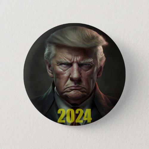 Trump 2024 The Revenge Tour Begins Square Sticker Button
