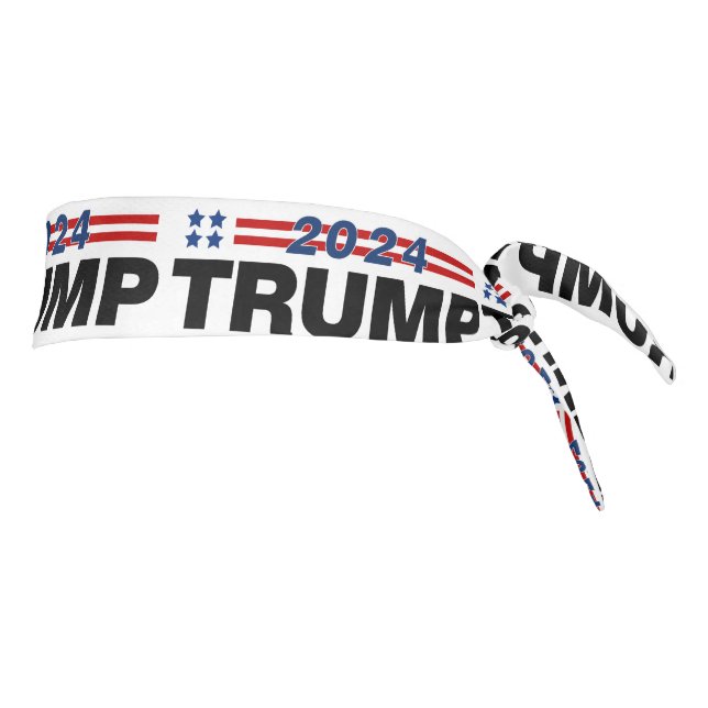 Trump 2024 tie headband (Rotate 90)