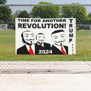 Trump 2024 Time for another Trump revolution. Banner