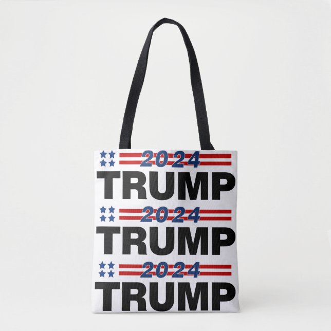 Trump 2024 tote bag (Front)