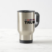 Trump 2024 travel mug (Front Right)