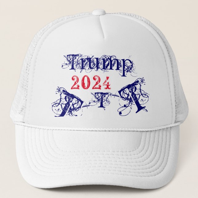 TRUMP 2024 TRUCKER HAT (Front)