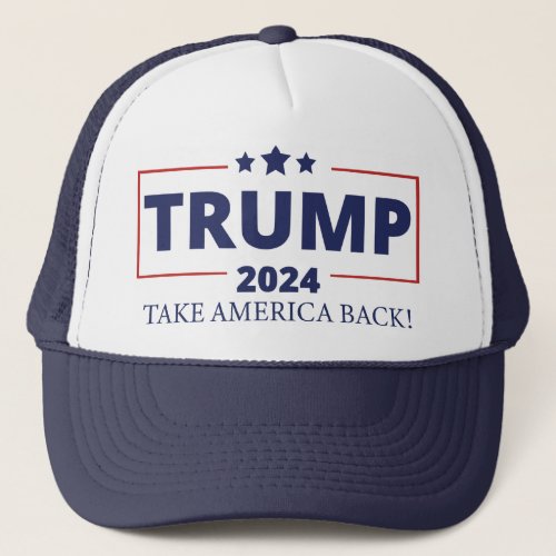 Trump 2024 trucker hat