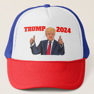 Trump 2024 trucker hat