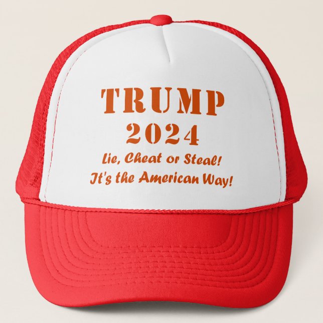 TRUMP 2024 TRUCKER HAT (Front)