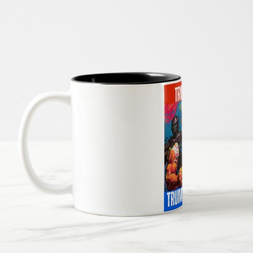 TRUMP 2024 TRUMP_A_MANIA Two_Tone COFFEE MUG