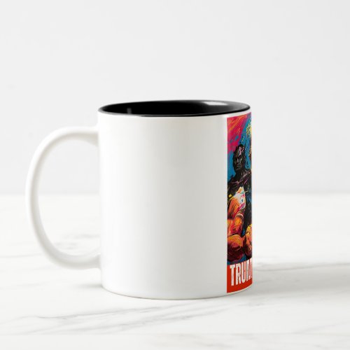 TRUMP 2024 TRUMP_A_MANIA Two_Tone COFFEE MUG