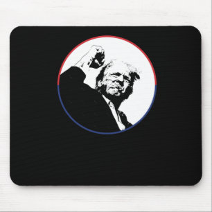 Trump 2024 Trump Rally Trump Ear Donald Trump Pres Mouse Pad