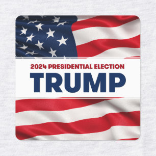 TRUMP 2024 US Presidential Election Labels