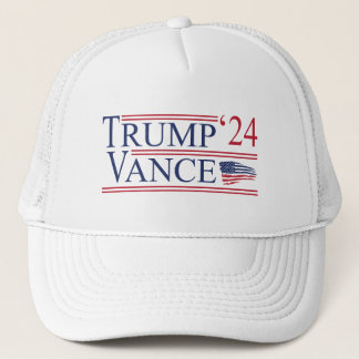 Trump 2024 Vance Trucker Hat