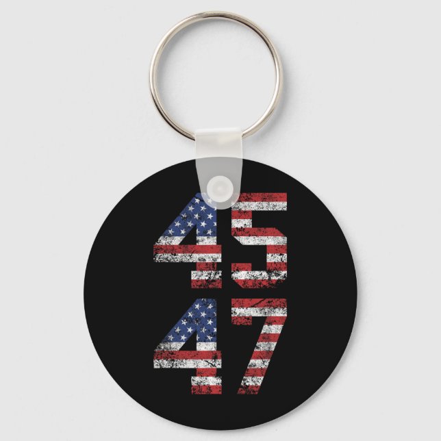 Trump 2024 Vintage - Clic Fit  Keychain (Front)