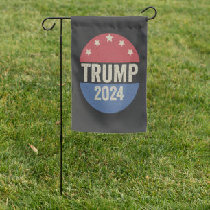 Trump 2024 Vote Again Funny Election Trump Again Garden Flag