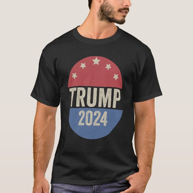 Trump 2024 Vote Again Funny Election Trump Again T-Shirt (Front)
