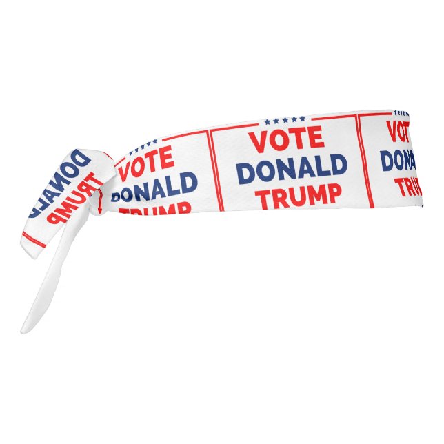 Trump 2024 Vote Donald Trump Tie Headband (Rotate 270)