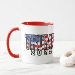 Trump 2024 Waving Flag Mug