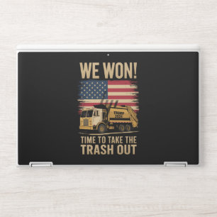 Trump 2024 We Won Wins Victory Inauguration 2025  HP Laptop Skin