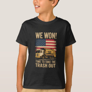 Trump 2024 We Won Wins Victory Inauguration 2025  T-Shirt