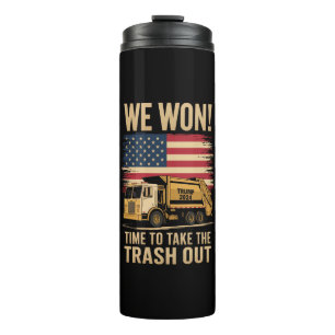 Trump 2024 We Won Wins Victory Inauguration 2025 Thermal Tumbler