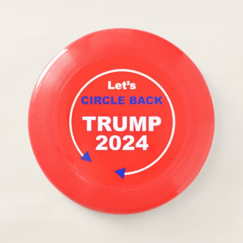 Trump 2024 Wham_O frisbee