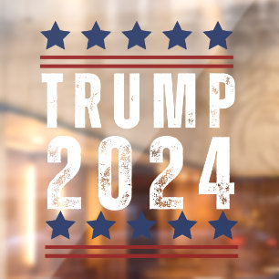 Trump 2024 window cling