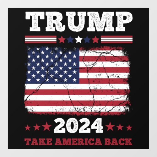 Trump 2024 window cling