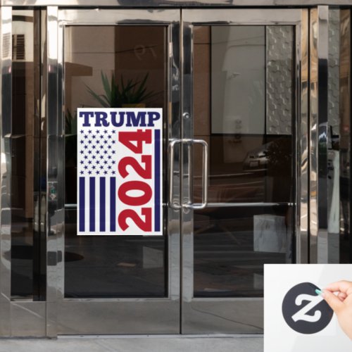 Trump 2024 window cling