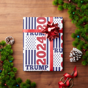 Trump 2024 wrapping paper