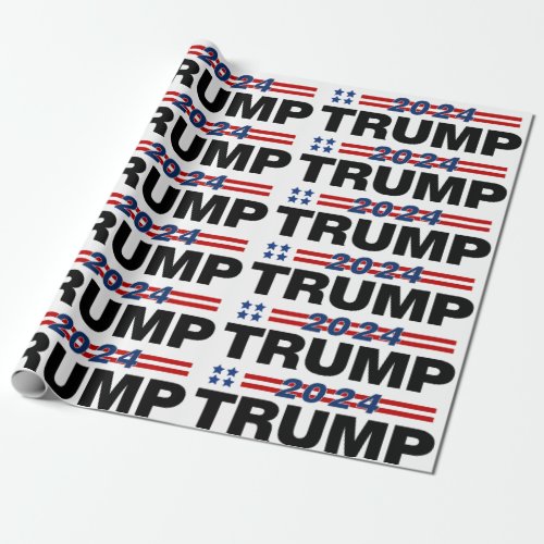 Trump 2024 wrapping paper