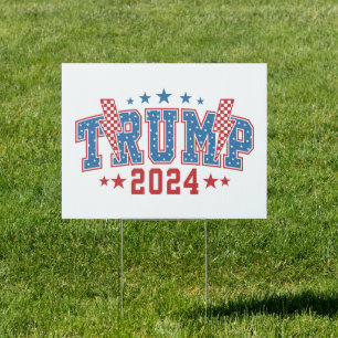 Trump 2024 Yard Sign