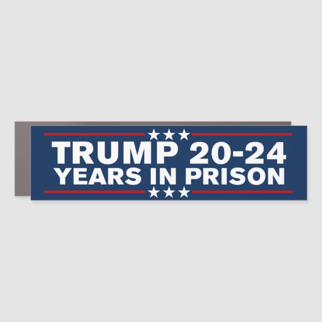 Trump 2024 Years In Prison Lock Him Up Anti Trump Car Magnet Zazzle   Trump 2024 Years In Prison Lock Him Up Anti Trump Car Magnet R08f1cbbbf5f34233b1d1204a7c0ec576 0dwu8 630 