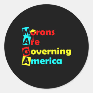 Trump 2025 Apparel Classic Round Sticker