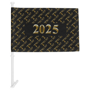 TRUMP 2025 CAR FLAG