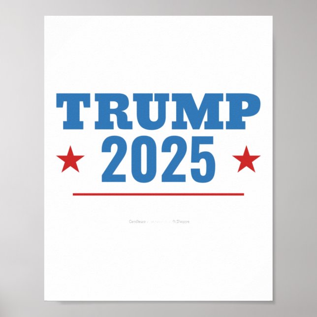 Trump 2025 Presidential Election Sign Parody Desig (Front)