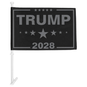 Trump 2028 American President election Car Flag