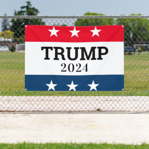 Trump 2028 banner