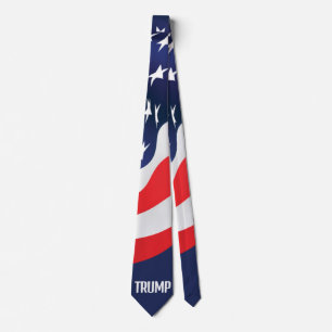 Trump 2028 Flag Neck Tie