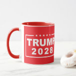 Trump 2028 Funny President Donald Trump Mug