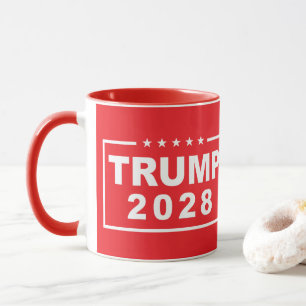 Trump 2028 Funny President Donald Trump Mug