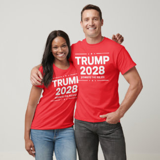 Trump 2028 T-Shirt – Rewrite the Rules