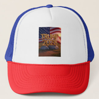 TRUMP 2028 TRUCKER HAT