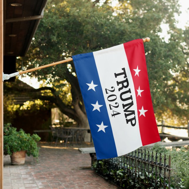 Trump 202X House Flag (In SItu)