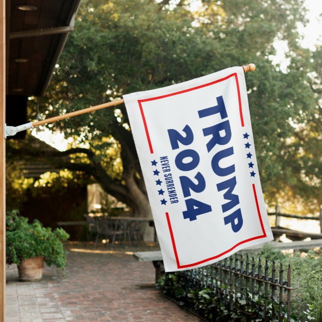 Trump 202X  House Flag (In SItu)