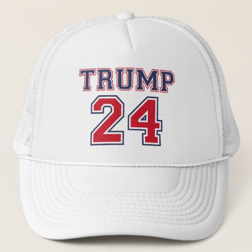 Trump 24 trucker hat