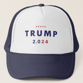 Trump 2.0 2024 Trucker Hat