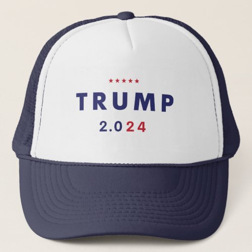 Trump 20 2024 Trucker Hat