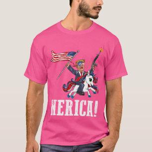 Trump 2Nd Ammendment Gun Rights American Flag Unic T-Shirt