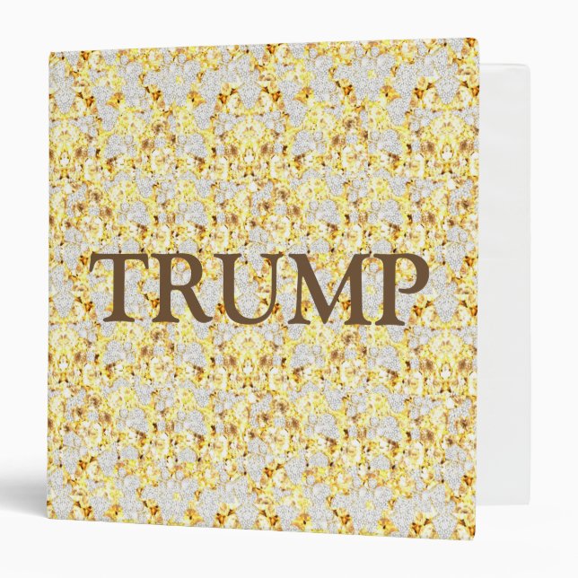 TRUMP 3 RING BINDER (Front/Inside)