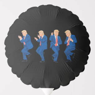Trump 45 47 Funny Dance Dancing USA President Balloon